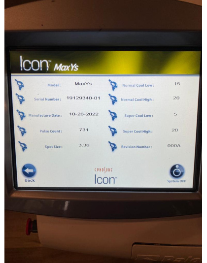 cynosure palomar icon laser 2013 sale