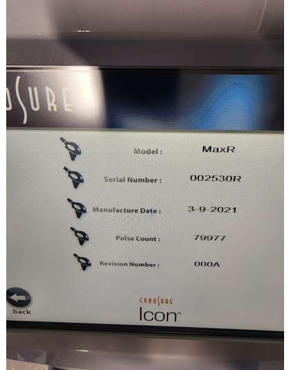 cynosure palomar icon laser 2018 sale