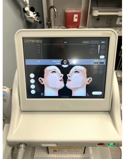 ulthera ultherapy ultrasound skin tightening system