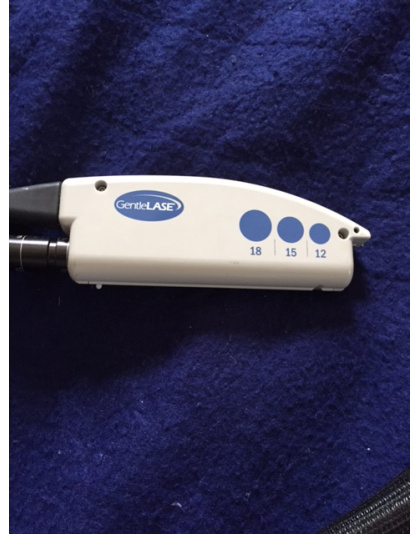 candela gentlelase plus handpiece 1215mm18mm delivery system 2014 sale