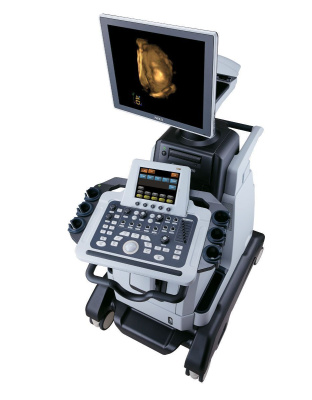 siui apogee 3800 touch ultrasound scanner cart sale