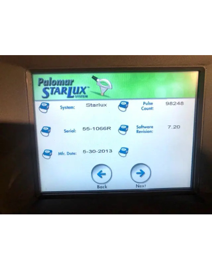cynosure palomar starlux 500 5 handpieces 2013 sale
