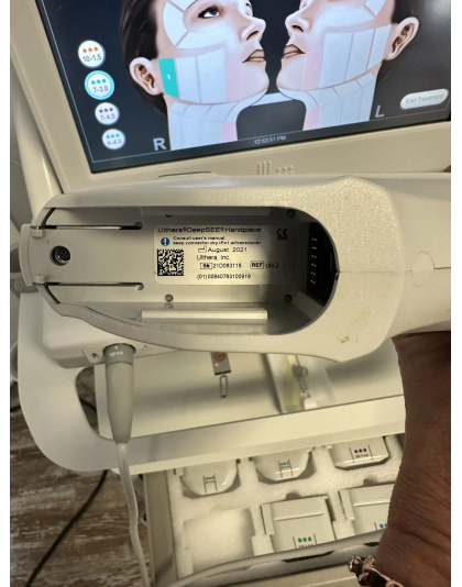 ulthera ultherapy ultrasound skin tightening system transducers 2021 sale