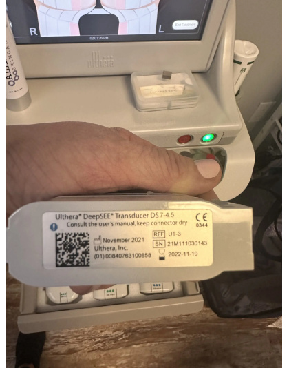 ulthera ultherapy ultrasound skin tightening system transducers 2021 sale
