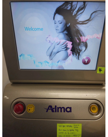 alma soprano ice diode 2015 sale